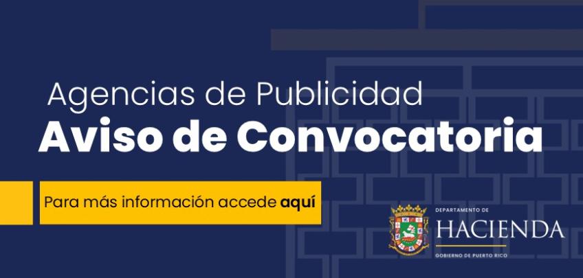 Agencias de Publicidad - Aviso de Convocatoria